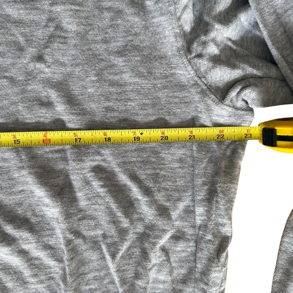 Faherty Cloud Cotton Long-Sleeve Henley Mens Size XL White & Gray Heather - Picture 6 of 10